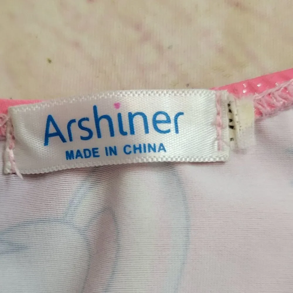 Arshiner unicorn gymnastics Unitard 10/12